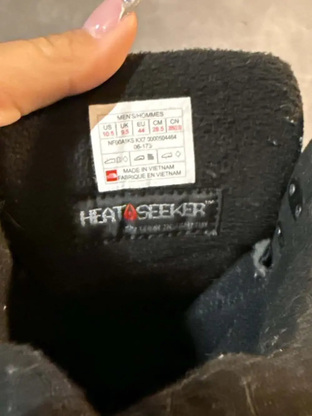 The North Face Heatseeker Waterproof Boots Men's Size 10.5